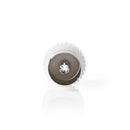 Nedis CSGP40941WT Coaxadapter Iec (coax) Female - Iec (coax) Female Wit