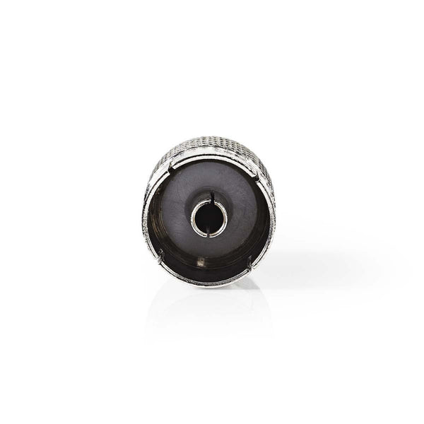 Nedis CSGP40942ME Coaxadapter Iec (coax) Male - Iec (coax) Female Metaal