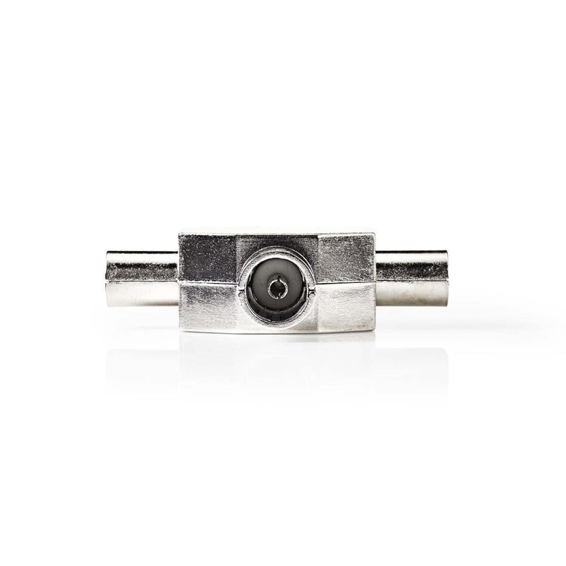 Nedis CSGP40950ME Coaxsplitter 2x Iec (coax) Male - Iec (coax) Female Metaal