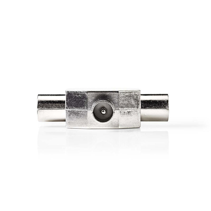 Nedis CSGP40951ME Coaxsplitter Iec (coax) Male - 2x Iec (coax) Female Metaal