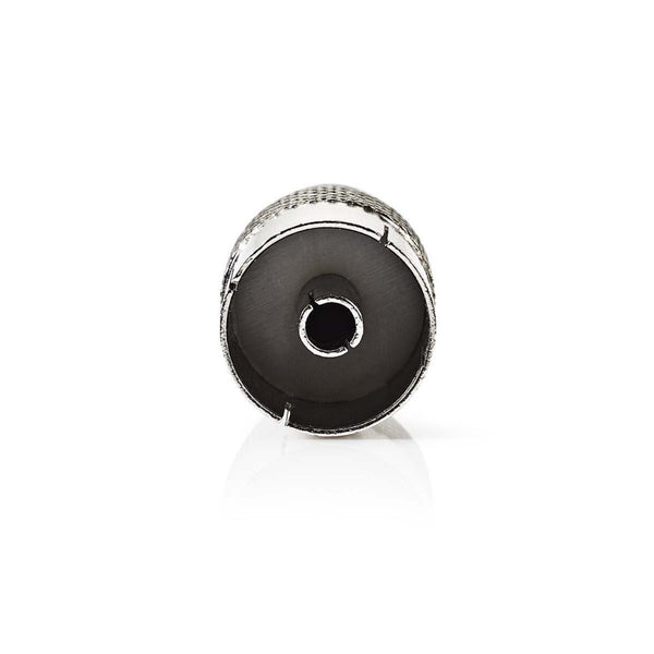 Nedis CSGP41955ME Satelliet- En Antenne-adapter F Female - Iec (coax) Female Metaal