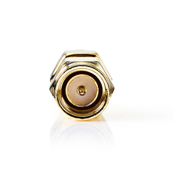 Nedis CSGP02110GD Sma-adapter Sma Male (omgekeerde Polariteit) - Sma Male 2 Stuks Goud