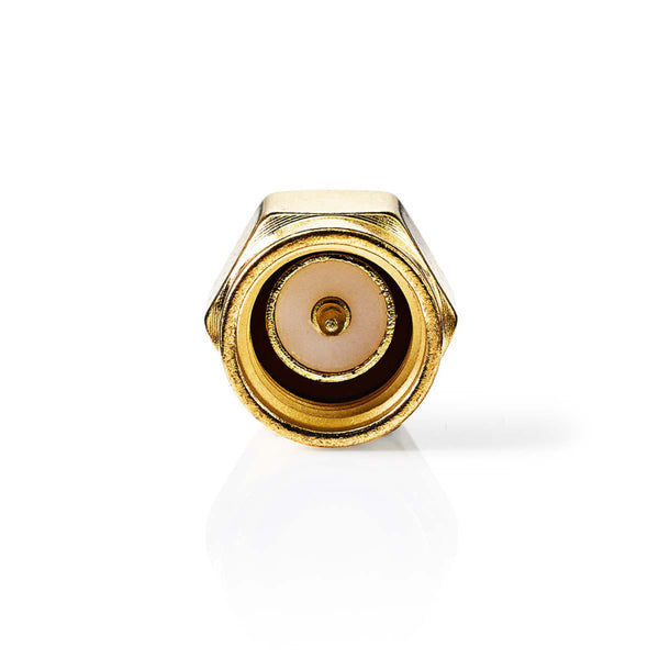 Nedis CSGP02112GD Sma-adapter Sma Female (omgekeerde Polariteit) - Sma Male 2 Stuks Goud