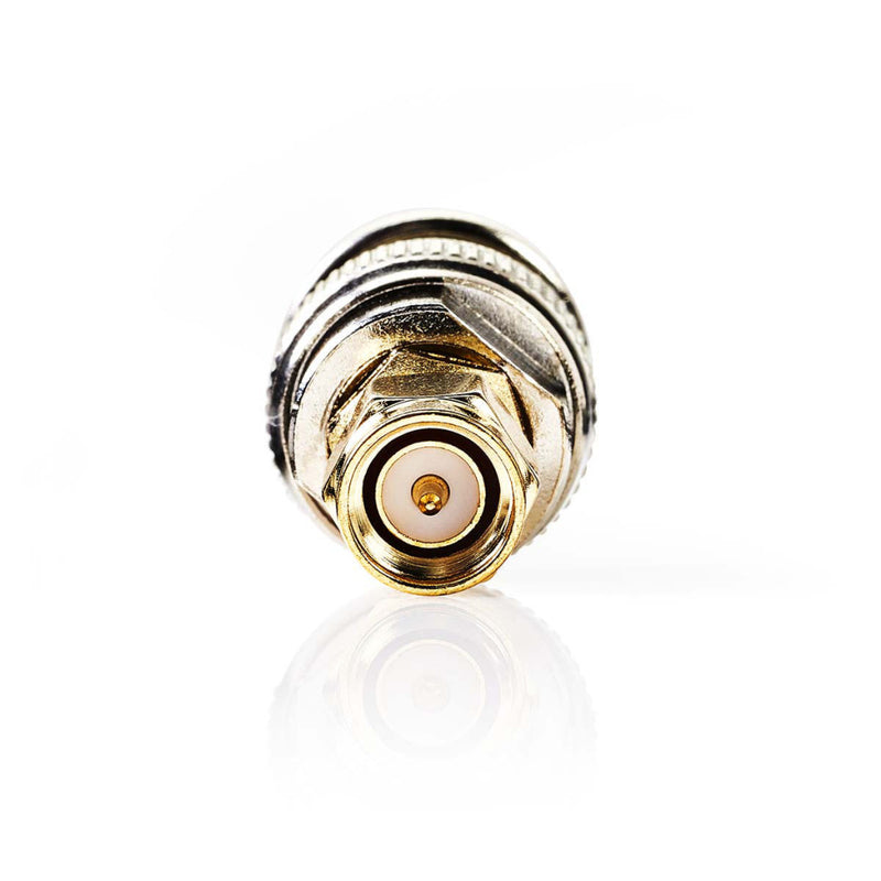 Nedis CSGP02960GD Sma - Bnc-adapter Sma Male - Bnc Male 2 Stuks Goud/metaal