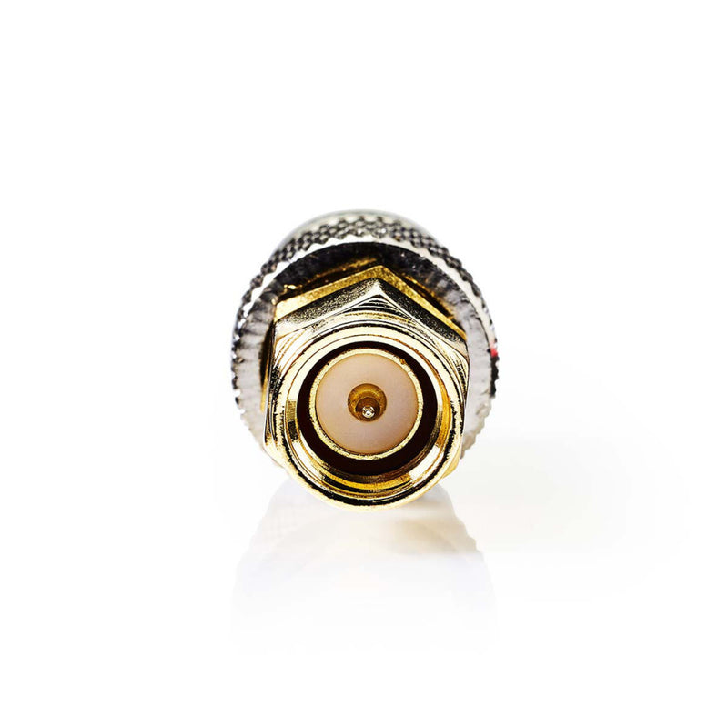 Nedis CSGP02961GD Sma - Bnc-adapter Sma Male - Bnc Female 2 Stuks Goud/metaal