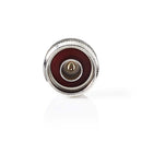 Nedis CSGP02970GD Sma - N-adapter Sma Male - N Male 2 Stuks Goud/metaal
