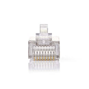 Nedis CCGP89303ME Netwerkconnector Rj45 Male - Voor Stranded Cat5 U/ftp-kabels 10 Stuks Metaal