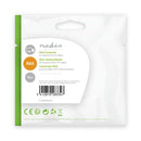 Nedis CCGP89304TP Netwerkconnector Rj45 Male - Voor Solid Cat6 Utp-kabels 10 Stuks Transparant