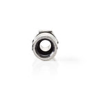Nedis CSGP41926ME F-connector Compressie Voor 7,0 Mm Coaxkabels 10 Stuks Metaal