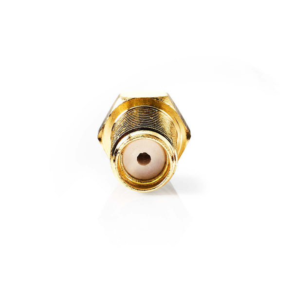 Nedis CSGP02901GD Sma-connector Female - Voor Rg174-kabels 2 Stuks Goud