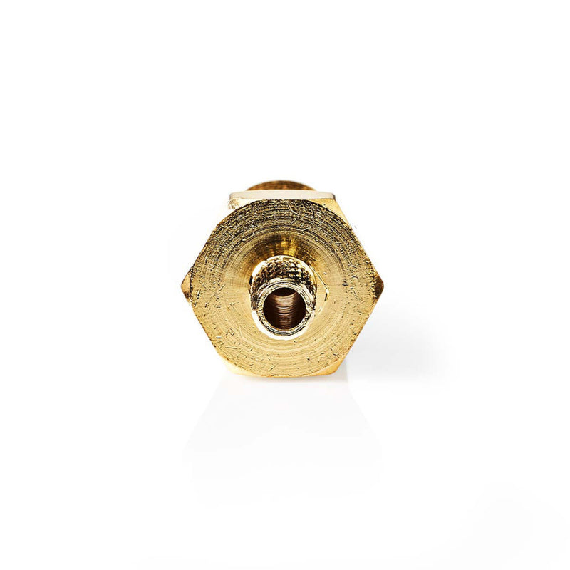 Nedis CSGP02901GD Sma-connector Female - Voor Rg174-kabels 2 Stuks Goud