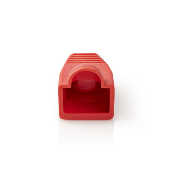 Nedis CCGP89900RD Trekontlasting Voor Rj45 Netwerkconnectors - 10 Stuks Rood