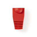 Nedis CCGP89900RD Trekontlasting Voor Rj45 Netwerkconnectors - 10 Stuks Rood