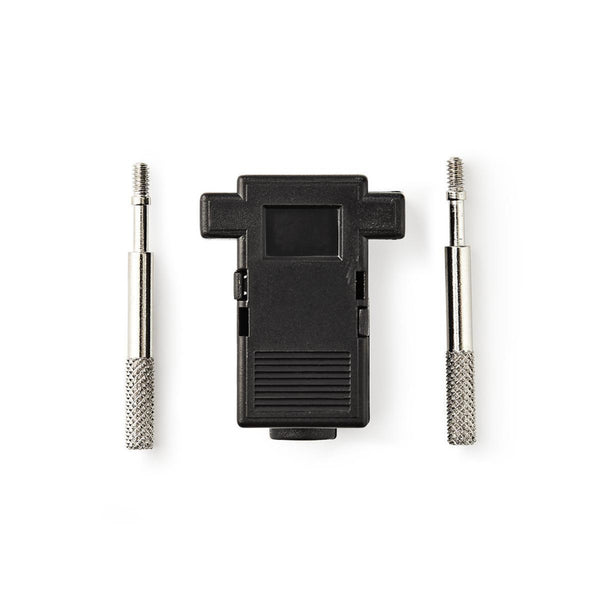 Nedis CCGP52890BK D-sub Connector Geschikt Voor D-sub 9-pins Zwart