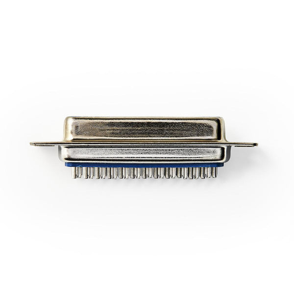 Nedis CCGP52806ME Bevestiging D-sub Behuizing D-sub 25-pins Female Metaal