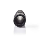 Nedis CVGP01960BK Bnc-kabelbeschermer Voor Rg58-kabels - 10 Stuks Zwart