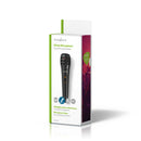 Nedis MPWD15BK Bedrade Microfoon Gevoeligheid -72 Db +/-3 Db 80 Hz - 12 Khz 5,0 M