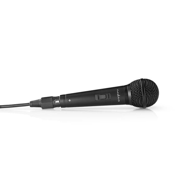 Nedis MPWD25BK Bedrade Microfoon Gevoeligheid -72 Db +/-3 Db 85 Hz - 11 Khz 5,0 M