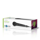 Nedis MPWD25BK Bedrade Microfoon Gevoeligheid -72 Db +/-3 Db 85 Hz - 11 Khz 5,0 M