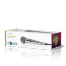 Nedis MPWD45GY Bedrade Microfoon Gevoeligheid -72 Db +/-3 Db 60 Hz - 14 Khz 5,0 M