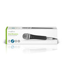 Nedis MPWD50BK Bedrade Microfoon Gevoeligheid -72 Db +/-3 Db 50 Hz - 15 Khz 5,0 M