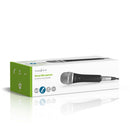 Nedis MPWD50BK Bedrade Microfoon Gevoeligheid -72 Db +/-3 Db 50 Hz - 15 Khz 5,0 M