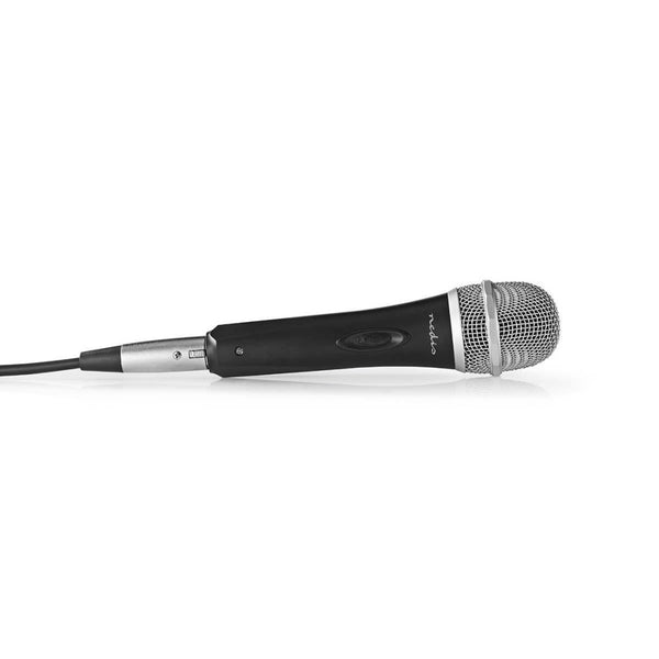 Nedis MPWD50CBK Bedrade Microfoon Gevoeligheid -72 Db +/-3 Db 50 Hz - 15 Khz 5,0 M Reisetui