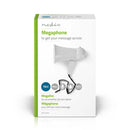 Nedis MEPH100WT Megafoon 15 W Bereik Van 100 M Ingebouwde Microfoon Wit