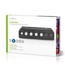 Nedis MIXK050BK Karaokemixerset + 2 Microfoons Zwart