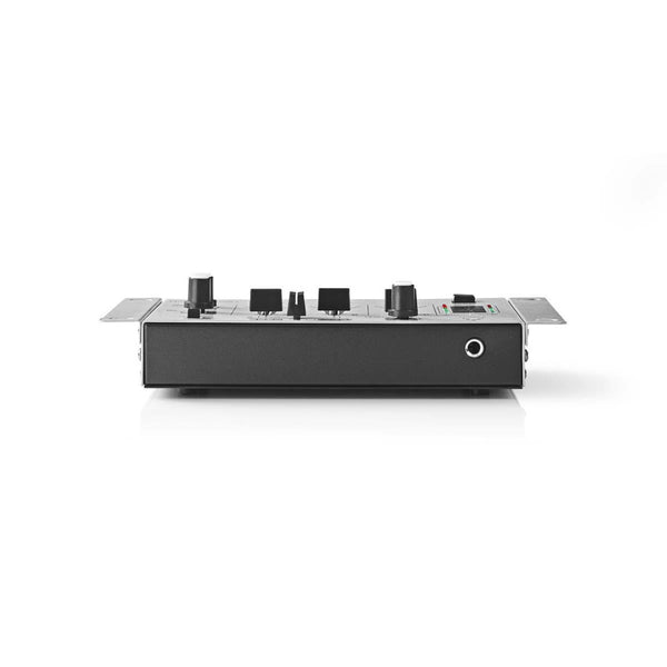 Nedis MIXD050GY Dj-mixer 3 Stereokanalen Crossfader Talkover-functie