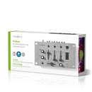 Nedis MIXD050GY Dj-mixer 3 Stereokanalen Crossfader Talkover-functie