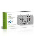 Nedis MIXD050GY Dj-mixer 3 Stereokanalen Crossfader Talkover-functie