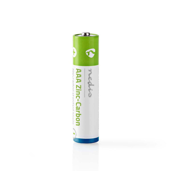 Nedis BAZCR034BL Zink-koolstofbatterij Aaa 1,5 V 4 Stuks