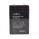 Nedis BALA40006V Oplaadbare Loodzuuraccu 6v 4000 Mah 70 X 47 X 101 Mm