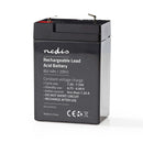 Nedis BALA40006V Oplaadbare Loodzuuraccu 6v 4000 Mah 70 X 47 X 101 Mm