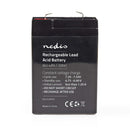 Nedis BALA45006V Oplaadbare Loodzuuraccu 6v 4500 Mah 70 X 47 X 101 Mm