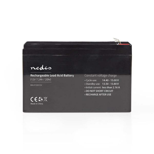 Nedis BALA720012V Oplaadbare Loodzuuraccu 12v 7200 Mah 151 X 65 X 95 Mm