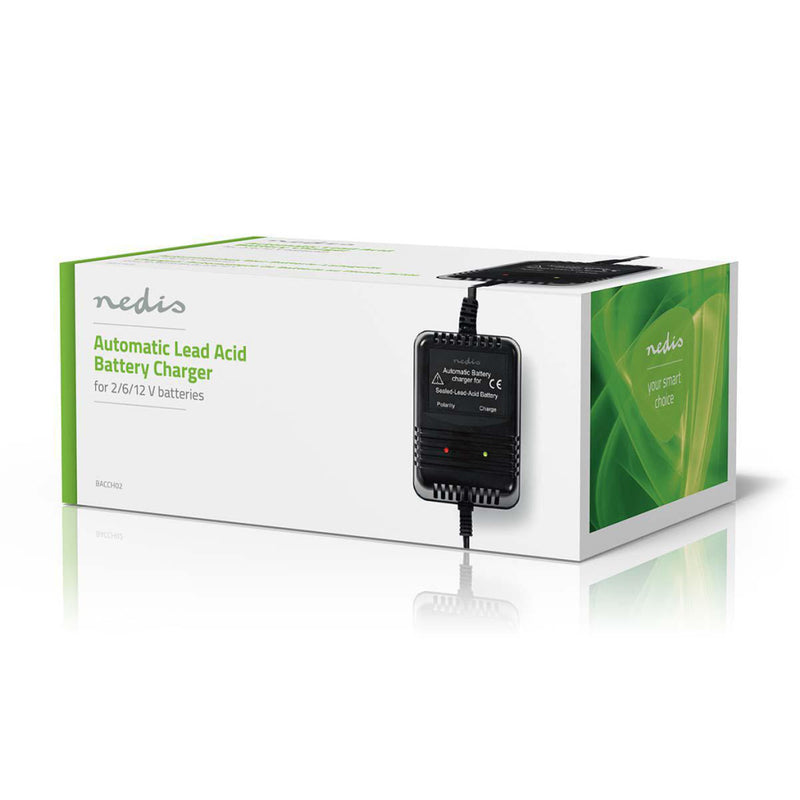 Nedis BACCH02 Oplader Voor Loodzuuraccu's 2/6/12 V