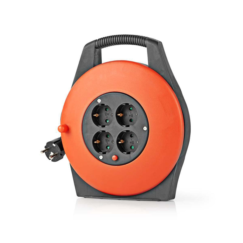 Nedis PECCR10 Kabelhaspel 10,0 M H05vv-f 3g1.5 Ip20