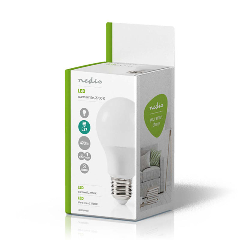 Nedis LEDBE27A601 Led-lamp E27 A60 5,7 W 470 Lm