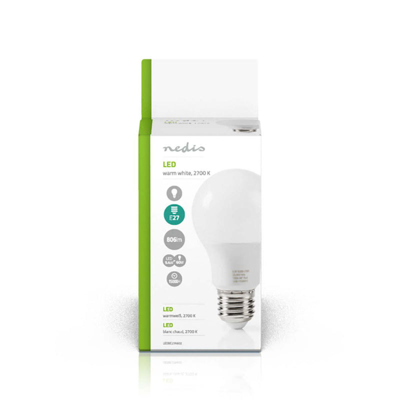 Nedis LEDBE27A602 Led-lamp E27 A60 9,4 W 806 Lm