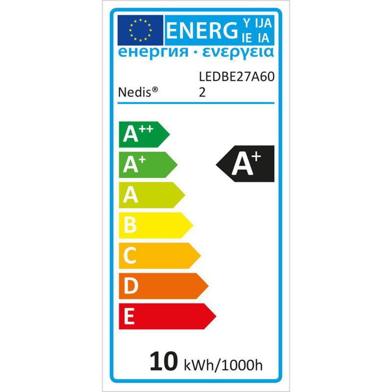 Nedis LEDBE27A602 Led-lamp E27 A60 9,4 W 806 Lm