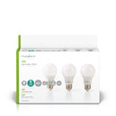 Nedis LEDBE27A603P1 Led-lamp E27 A60 5,7 W 470 Lm 3-pack