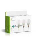 Nedis LEDBE27A603P1 Led-lamp E27 A60 5,7 W 470 Lm 3-pack