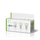 Nedis LEDBGU10P163P2 Led-lamp Gu10 Par 16 4,6 W 345 Lm 3-pack