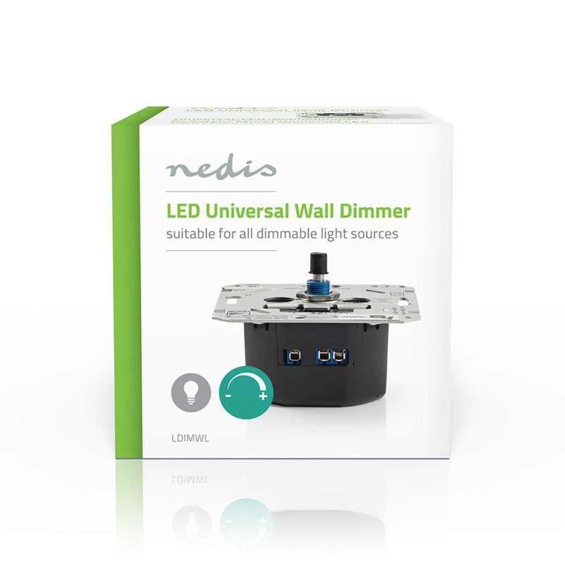 Nedis LDIMWL Lichtdimmer Muur 1 - 150 W
