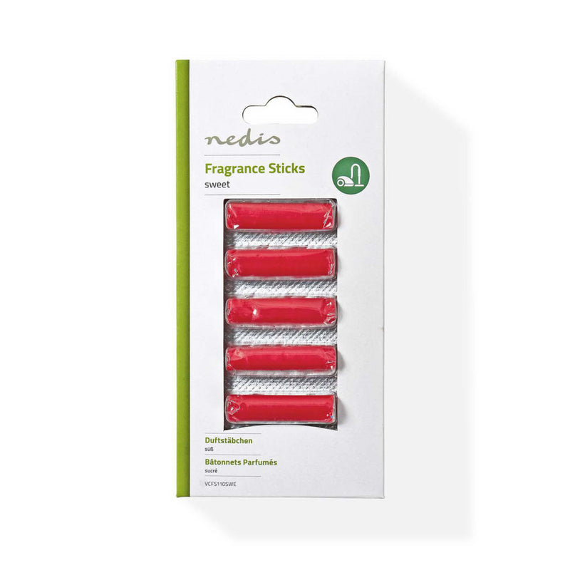 Nedis VCFS110SWE Geursticks Voor Stofzuiger Zoet 5 Stuks