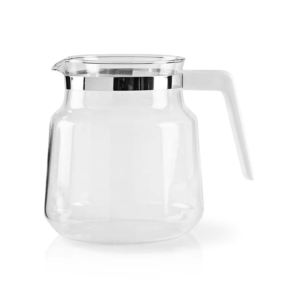 Nedis KACM001CPWT Glazen Kan 1,2 L Wit