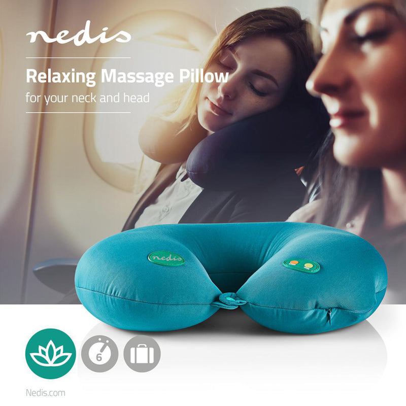 Nedis MANE110GN Massagekussen 6 Standen Reis Groen