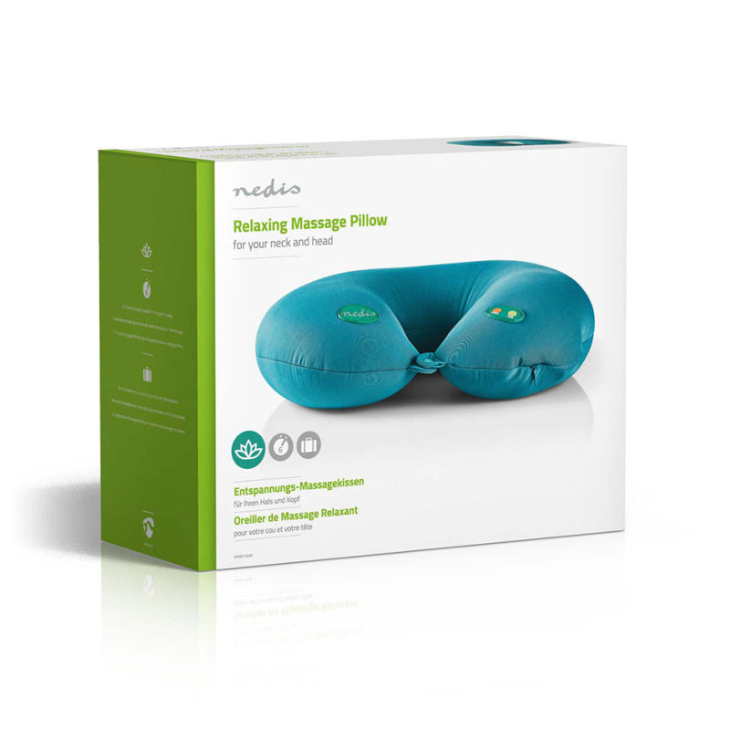Nedis MANE110GN Massagekussen 6 Standen Reis Groen